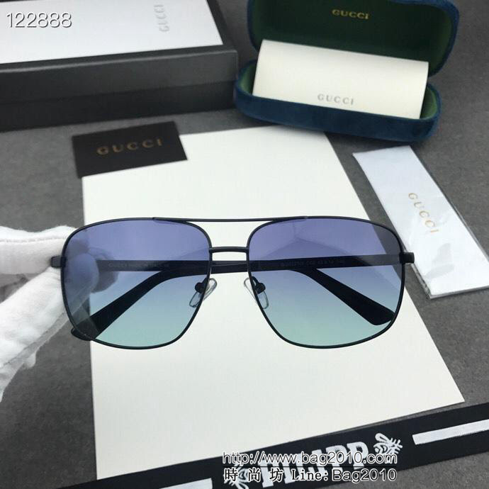 GUCCI古馳 G家新款 金屬偏光墨鏡 做工精湛 完美品質 超級時尚  lly1317